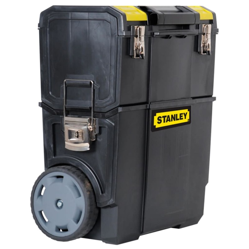 Stanley taller móvil de plástico de color negro 1-70-326 Stanley taller móvil de plástico de color negro 1-70-326