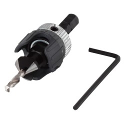 Wolfcraft Fresa piloto/avellanador metal 2544000