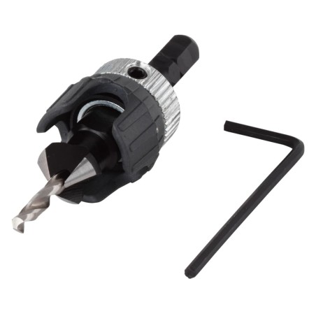 Wolfcraft Fresa piloto/avellanador metal 2544000
