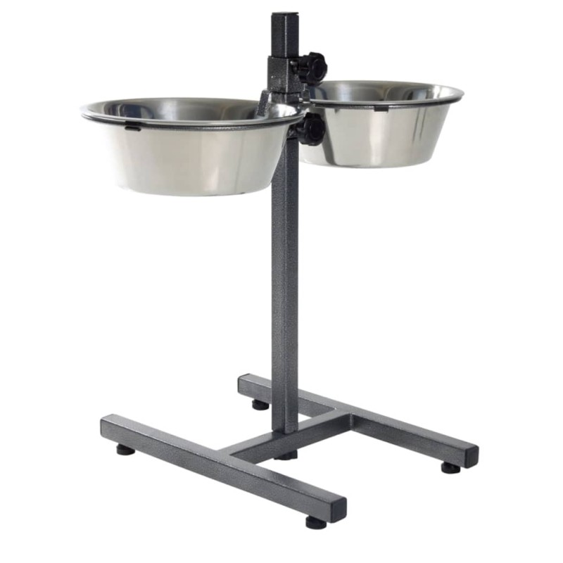 TRIXIE Soporte ajustable de cuencos para perros 5,6 L 24 cm 24922