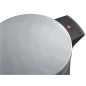 Hailo Papelera pedal Solid plateado cubo interior galvanizado M 12L Hailo Papelera pedal Solid plateado cubo interior galvanizado M 12L