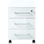 Germania Archivo con ruedas Gw-Monteria repro roble Navarra y blanco