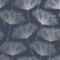DUTCH WALLCOVERINGS Papel pintado Fleur azul marino y gris DUTCH WALLCOVERINGS Papel pintado Fleur azul marino y gris