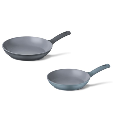 CUISINOX Juego de sartenes 2 piezas azul denim