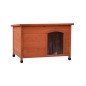 @Pet Casa de perros solapas de plástico Bungalow Natural 85x57x59 cm