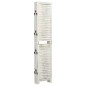 vidaXL Biombo de 6 paneles madera maciza blanco envejecido 215x166 cm vidaXL Biombo de 6 paneles madera maciza blanco envejecido 215x166 cm