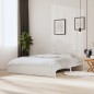 vidaXL Estructura de cama madera maciza Super King blanco 180x200 cm vidaXL Estructura de cama madera maciza Super King blanco 180x200 cm