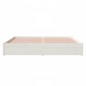 vidaXL Estructura de cama madera maciza Super King blanco 180x200 cm vidaXL Estructura de cama madera maciza Super King blanco 180x200 cm