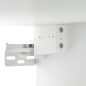vidaXL Mesita de noche de pared blanco 35x35x20 cm vidaXL Mesita de noche de pared blanco 35x35x20 cm