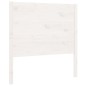 vidaXL Cabecero madera maciza de pino blanco 81x4x100 cm vidaXL Cabecero madera maciza de pino blanco 81x4x100 cm