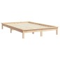 vidaXL Estructura de cama madera maciza de pino 140x200 cm vidaXL Estructura de cama madera maciza de pino 140x200 cm