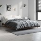 vidaXL Estructura de cama madera contrachapada roble ahumado 135x190cm vidaXL Estructura de cama madera contrachapada roble ahumado 135x190cm