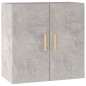 vidaXL Armario de pared madera contrachapada gris hormigón 60x30x60 cm vidaXL Armario de pared madera contrachapada gris hormigón 60x30x60 cm