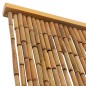 vidaXL Cortina de bambú para puerta contra insectos 90x220 cm