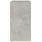 vidaXL Armario de pared madera contrachapada gris hormigón 60x30x60 cm vidaXL Armario de pared madera contrachapada gris hormigón 60x30x60 cm