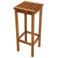 vidaXL Taburetes de cocina 2 unidades madera maciza de acacia vidaXL Taburetes de cocina 2 unidades madera maciza de acacia