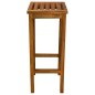vidaXL Taburetes de cocina 2 unidades madera maciza de acacia vidaXL Taburetes de cocina 2 unidades madera maciza de acacia