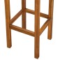 vidaXL Taburetes de cocina 2 unidades madera maciza de acacia vidaXL Taburetes de cocina 2 unidades madera maciza de acacia
