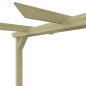 vidaXL Pérgola de jardín madera pino impregnada 360x200x60 cm vidaXL Pérgola de jardín madera pino impregnada 360x200x60 cm