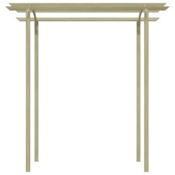 vidaXL Pérgola de jardín de madera pino impregnada 180x197x210 cm