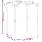 vidaXL Pérgola de jardín de madera pino impregnada 180x197x210 cm vidaXL Pérgola de jardín de madera pino impregnada 180x197x210 cm