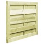 vidaXL Puerta de jardín madera de pino impregnada verde 100x75 cm vidaXL Puerta de jardín madera de pino impregnada verde 100x75 cm