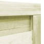 vidaXL Puerta de jardín madera de pino impregnada verde 100x75 cm vidaXL Puerta de jardín madera de pino impregnada verde 100x75 cm