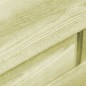 vidaXL Puerta de jardín madera de pino impregnada verde 100x75 cm vidaXL Puerta de jardín madera de pino impregnada verde 100x75 cm