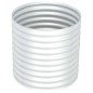 vidaXL Arriate de acero galvanizado plateado 80x80x81 cm vidaXL Arriate de acero galvanizado plateado 80x80x81 cm
