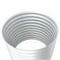 vidaXL Arriate de acero galvanizado plateado 80x80x81 cm vidaXL Arriate de acero galvanizado plateado 80x80x81 cm