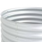 vidaXL Arriate de acero galvanizado plateado 80x80x81 cm vidaXL Arriate de acero galvanizado plateado 80x80x81 cm