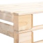 vidaXL Banco de palés para jardín madera vidaXL Banco de palés para jardín madera
