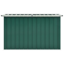 vidaXL Caja de almacenaje para jardín verde 149x99x93 cm