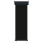 vidaXL Toldo lateral de balcón negro 65x250 cm vidaXL Toldo lateral de balcón negro 65x250 cm