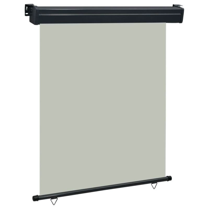 vidaXL Toldo lateral de balcón gris 140x250 cm vidaXL Toldo lateral de balcón gris 140x250 cm