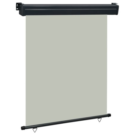 vidaXL Toldo lateral de balcón gris 140x250 cm