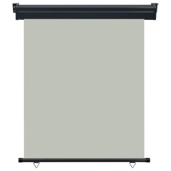 vidaXL Toldo lateral de balcón gris 140x250 cm