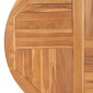 vidaXL Superficie de mesa redonda madera maciza de teca 2,5 cm 90 cm vidaXL Superficie de mesa redonda madera maciza de teca 2,5 cm 90 cm