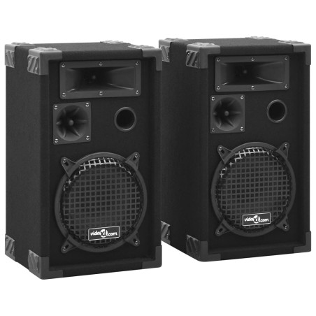vidaXL Altavoces pasivos escenario profesional hifi 2 uds 800 W negro