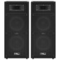 vidaXL Altavoces escenario profesional HiFi pasivos 2 uds 1000W negro vidaXL Altavoces escenario profesional HiFi pasivos 2 uds 1000W negro