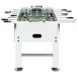 vidaXL Futbolín de acero blanco 60 kg 140x74,5x87,5 cm vidaXL Futbolín de acero blanco 60 kg 140x74,5x87,5 cm