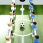 vidaXL Futbolín de acero blanco 60 kg 140x74,5x87,5 cm vidaXL Futbolín de acero blanco 60 kg 140x74,5x87,5 cm