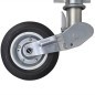 vidaXL Rueda jockey de remolque plegable de alta resistencia 60 mm vidaXL Rueda jockey de remolque plegable de alta resistencia 60 mm