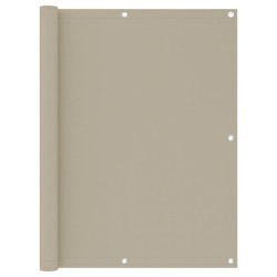 vidaXL Toldo para balcón tela oxford beige 120x300 cm