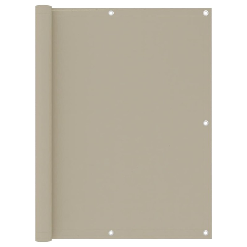vidaXL Toldo para balcón tela oxford beige 120x300 cm vidaXL Toldo para balcón tela oxford beige 120x300 cm