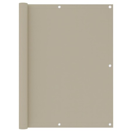 vidaXL Toldo para balcón tela oxford beige 120x300 cm