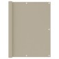 vidaXL Toldo para balcón tela oxford beige 120x300 cm vidaXL Toldo para balcón tela oxford beige 120x300 cm