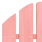 vidaXL Silla mecedora de jardín Adirondack madera maciza abeto rosa vidaXL Silla mecedora de jardín Adirondack madera maciza abeto rosa