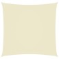 vidaXL Toldo de vela cuadrado tela Oxford color crema 4x4 m vidaXL Toldo de vela cuadrado tela Oxford color crema 4x4 m