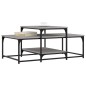 vidaXL Mesa de centro madera de ingeniería gris Sonoma 102x60x45 cm vidaXL Mesa de centro madera de ingeniería gris Sonoma 102x60x45 cm
